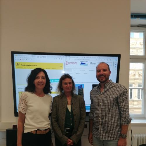 Birgit Neuner-Mühlböck, Annegret Scheuringer, Juan Signes