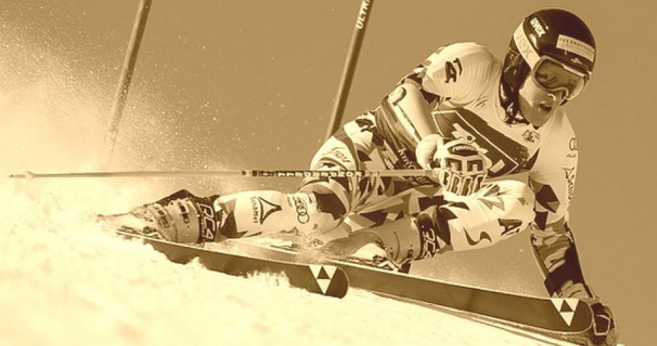 Erfolgreiche schilaufende Studierende!