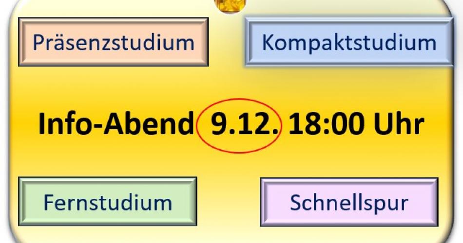 Info-Abend 9. Dezember 2024